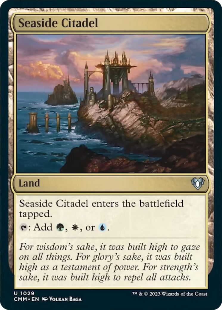 Seaside Citadel [Commander Masters] | Good Games Morley