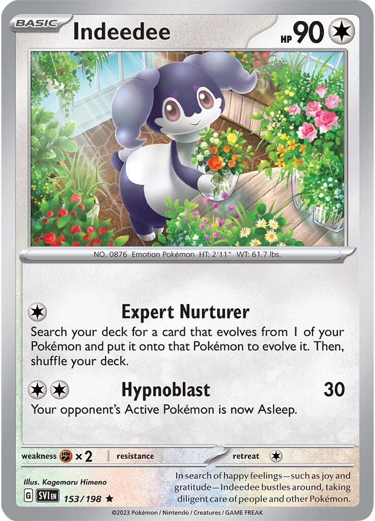 Indeedee (153/198) [Scarlet & Violet: Base Set] | Good Games Morley