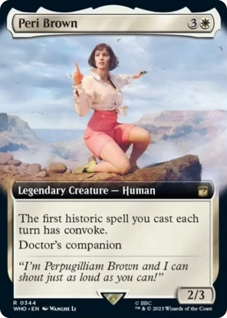 Peri Brown (Extended Art) [Doctor Who] | Good Games Morley