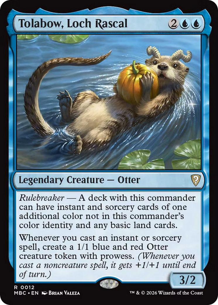 Tolabow, Loch Rascal [Mystery Booster: Commander Edition] | Good Games Morley