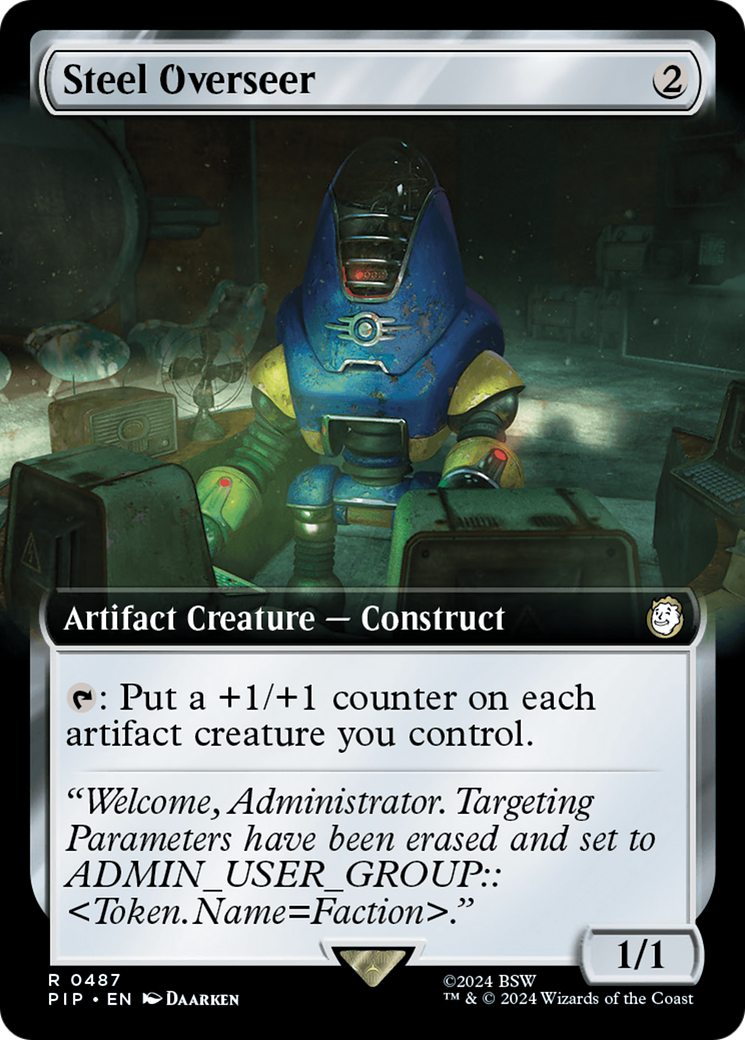 Steel Overseer (Extended Art) [Fallout] | Good Games Morley