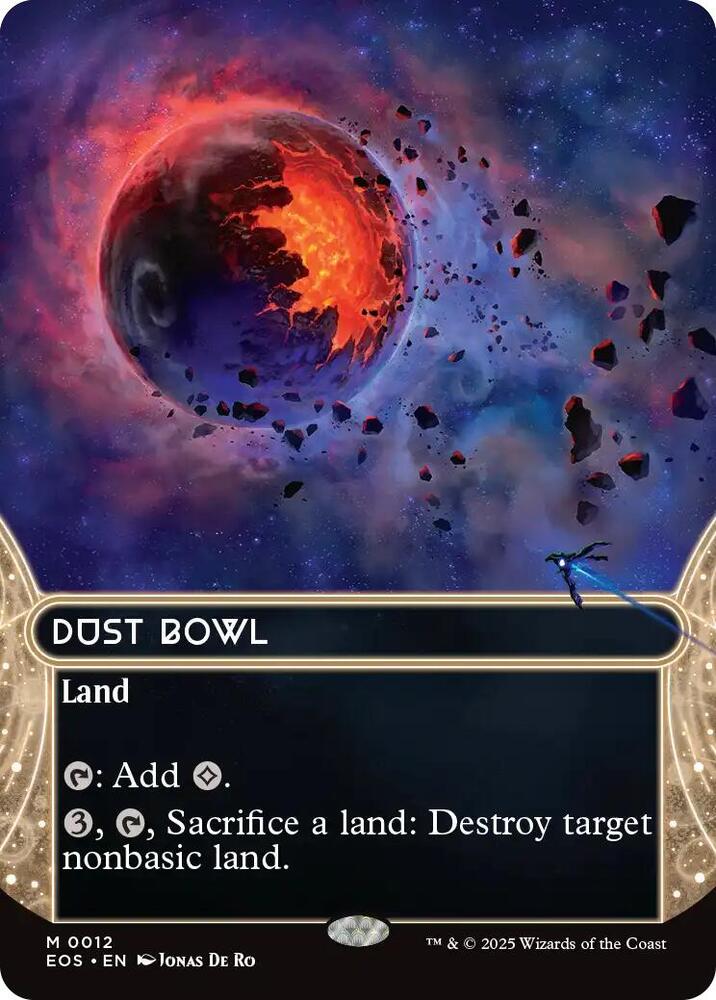 Dust Bowl 12/45 (Edge of Eternities: Stellar Sights)  - Borderless Foil | Good Games Morley