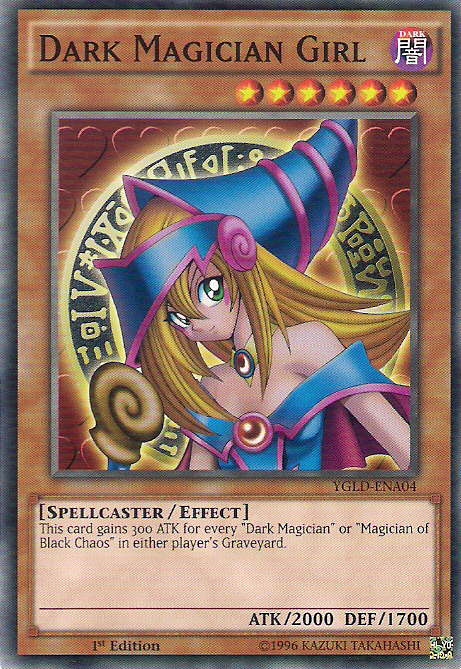 Dark Magician Girl [YGLD-ENA04] Common | Good Games Morley