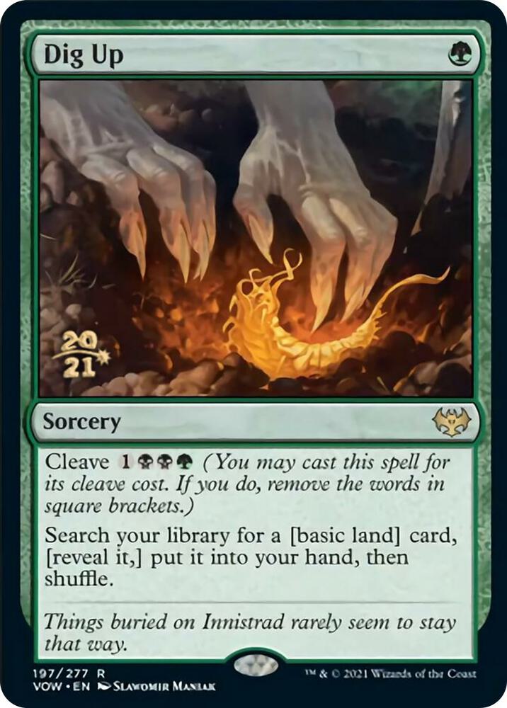 Dig Up 197s/137 (Prerelease Cards)  - Foil | Good Games Morley