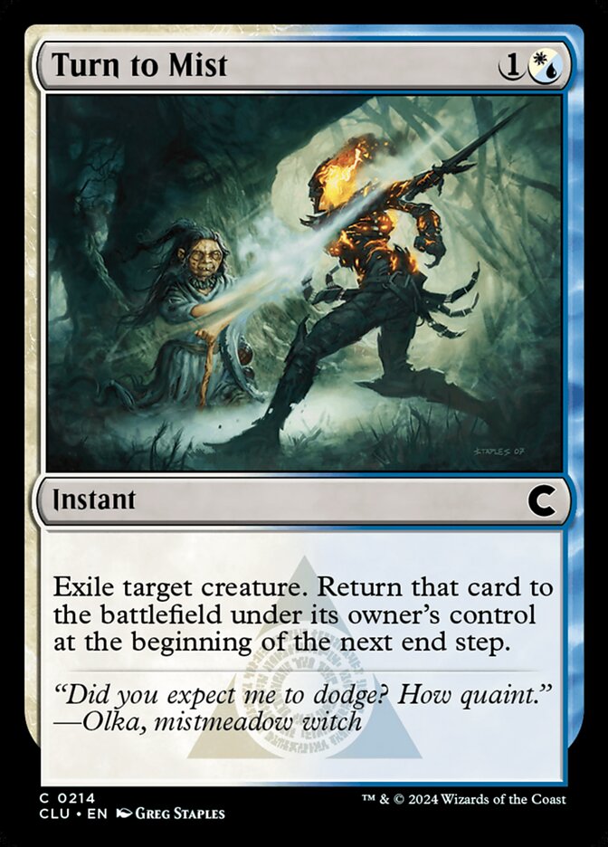 Turn to Mist 214/284 (Ravnica: Clue Edition)  | Good Games Morley