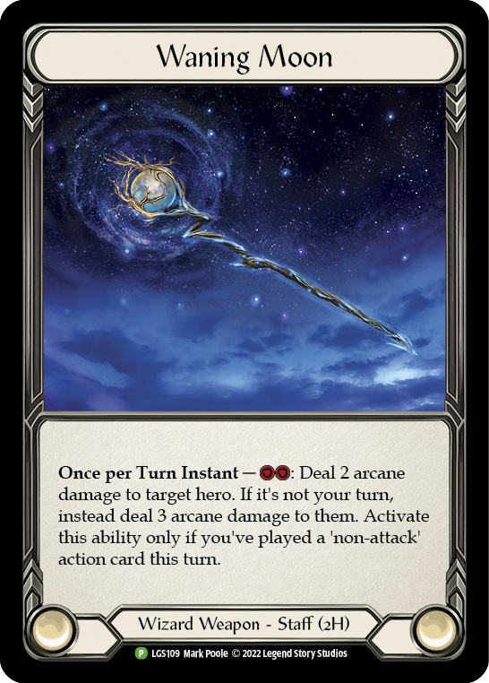 Waning Moon [LGS109] (Promo)  Cold Foil | Good Games Morley