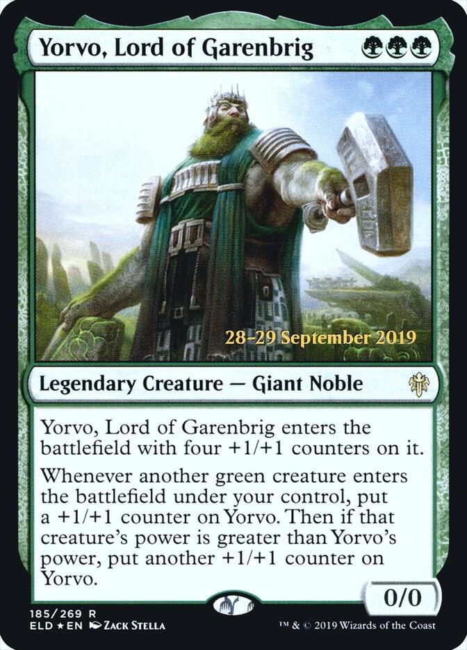 Yorvo Lord of Garenbrig 185s/152 (Prerelease Cards)  - Foil | Good Games Morley