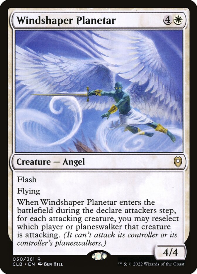 Windshaper Planetar 50 (Commander Legends: Battle for Baldur's Gate)  - Foil | Good Games Morley