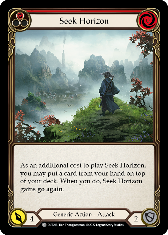 Seek Horizon (Red) [OUT216] (Outsiders) | Good Games Morley