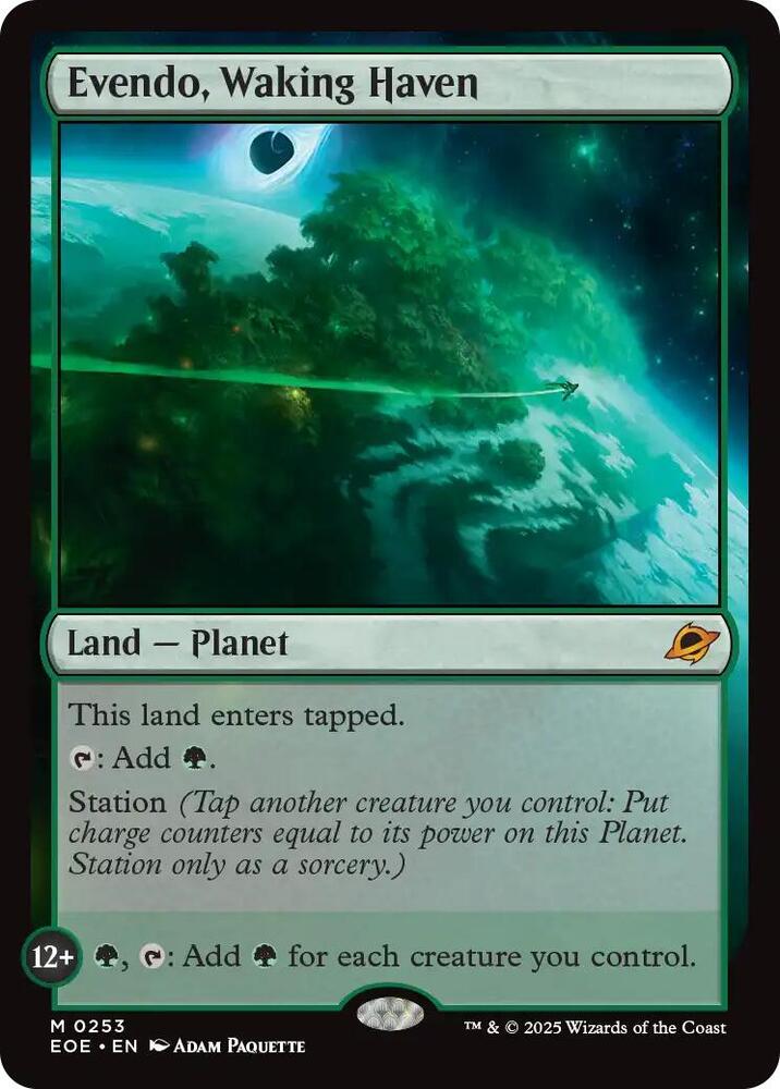 Evendo, Waking Haven 253 (Edge of Eternities)  - Foil | Good Games Morley