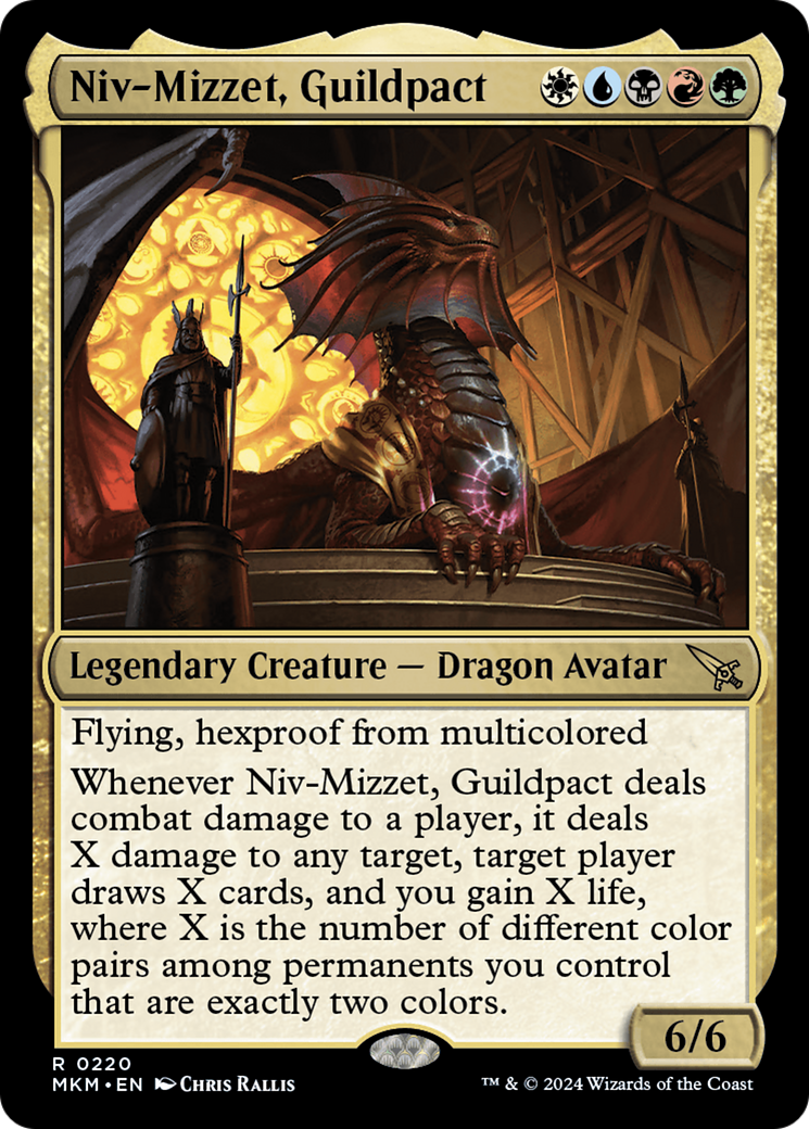 Niv-Mizzet, Guildpact [Murders at Karlov Manor] | Good Games Morley