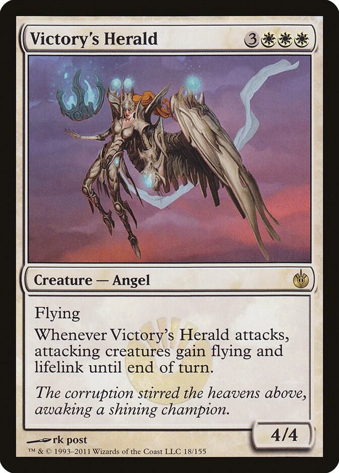 Victory's Herald 18/155 (Mirrodin Besieged)  | Good Games Morley