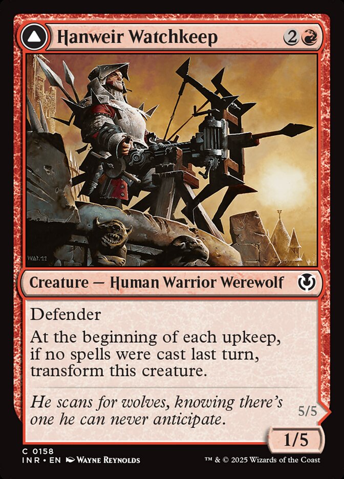 Hanweir Watchkeep // Bane of Hanweir 158/287 (Innistrad Remastered)  | Good Games Morley