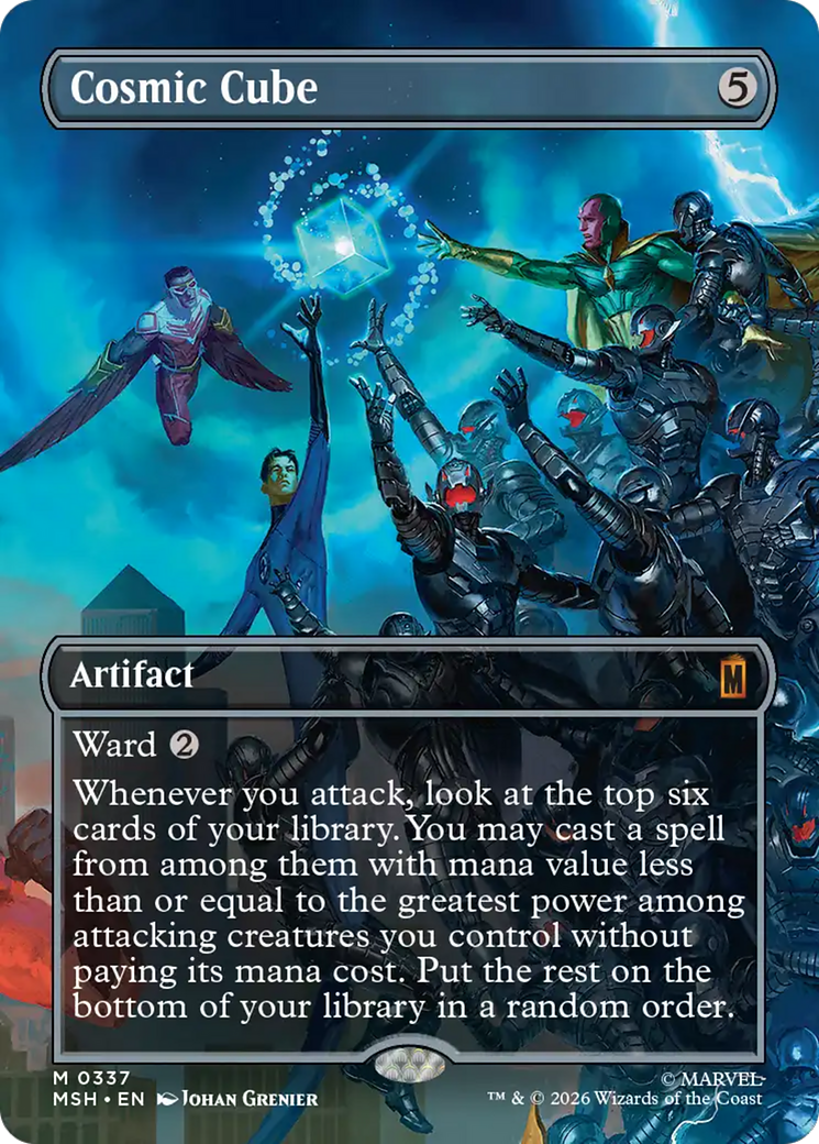 Cosmic Cube (Borderless) (0337) [Marvel Super Heroes] | Good Games Morley