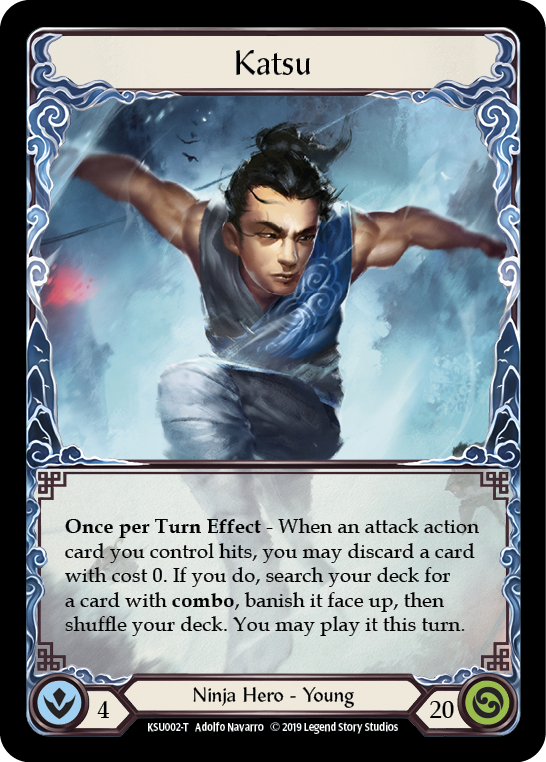 Katsu [KSU002-T] (Katsu Hero Deck)  1st Edition Normal | Good Games Morley