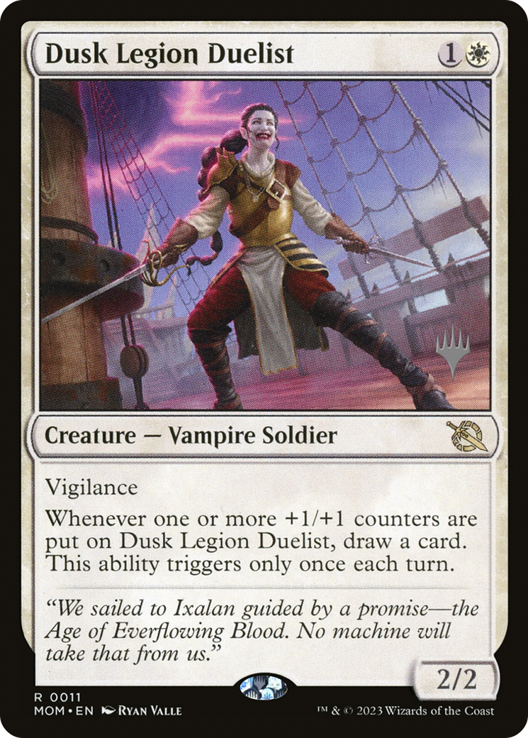 Dusk Legion Duelist (Promo Pack) [March of the Machine Promos] | Good Games Morley