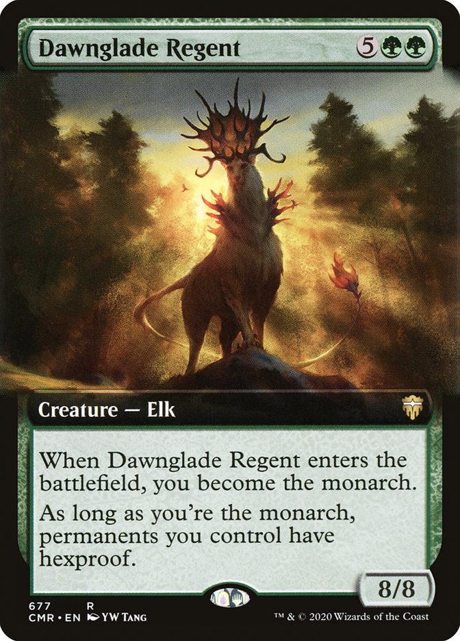 Dawnglade Regent (Extended Art) [Commander Legends] | Good Games Morley