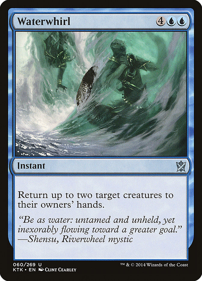 Waterwhirl 60/269 (Khans of Tarkir)  | Good Games Morley