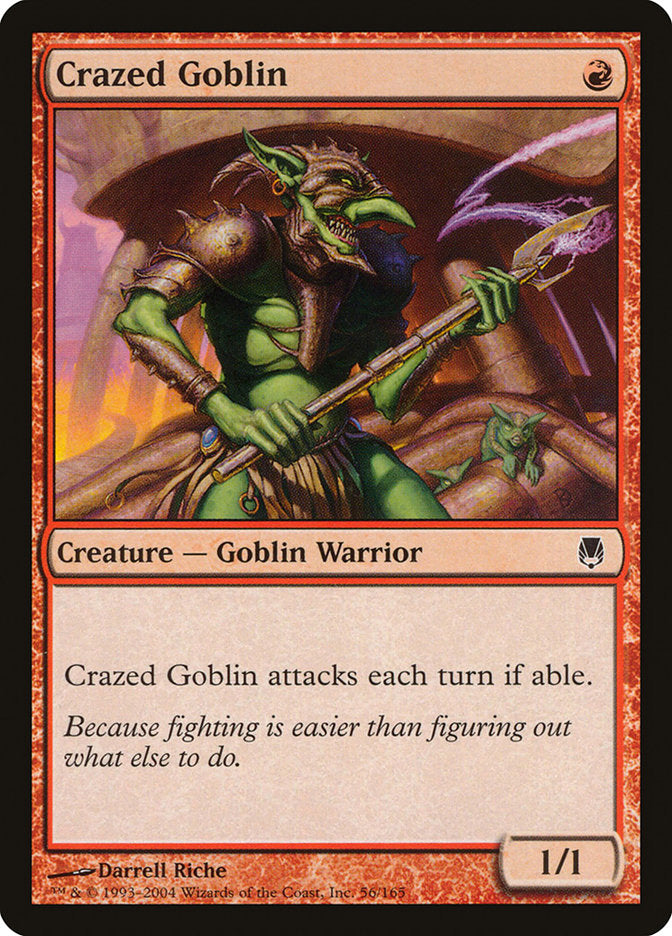 Crazed Goblin 56/165 (Darksteel)  | Good Games Morley