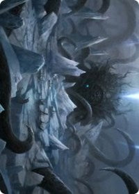 Icebreaker Kraken Art Card [Kaldheim Art Series] | Good Games Morley