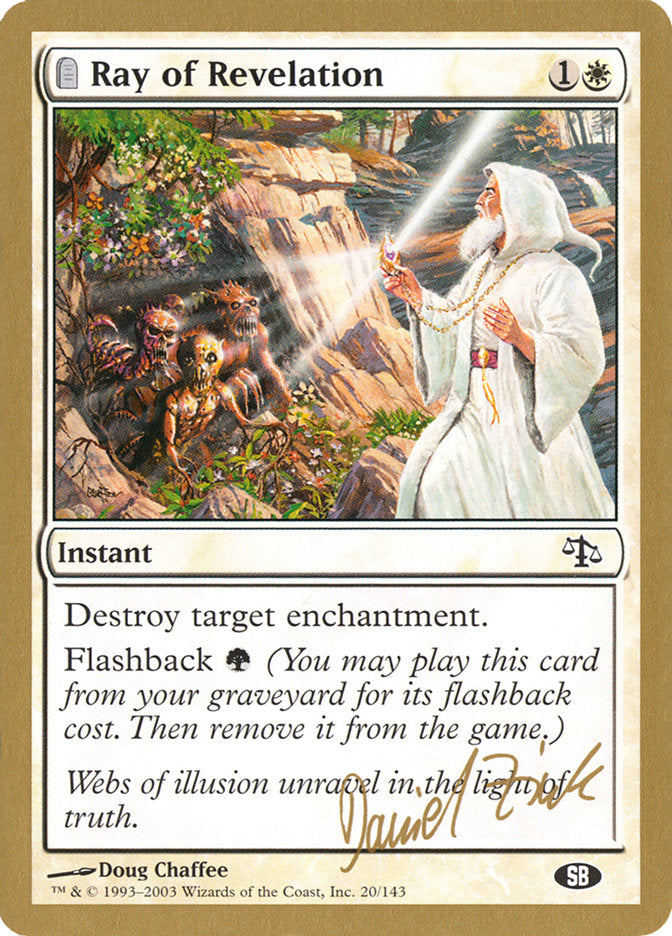 Ray of Revelation (Daniel Zink) (SB) [World Championship Decks 2003] | Good Games Morley