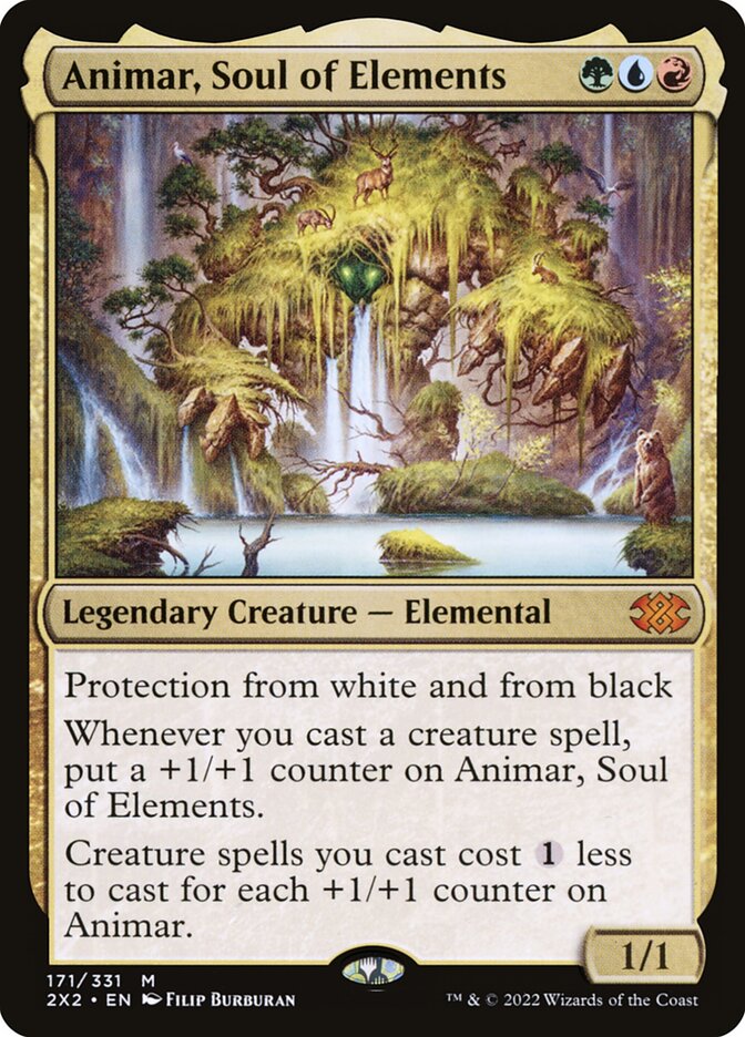 Animar, Soul of Elements 171/331 (Double Masters 2022)  - Foil | Good Games Morley