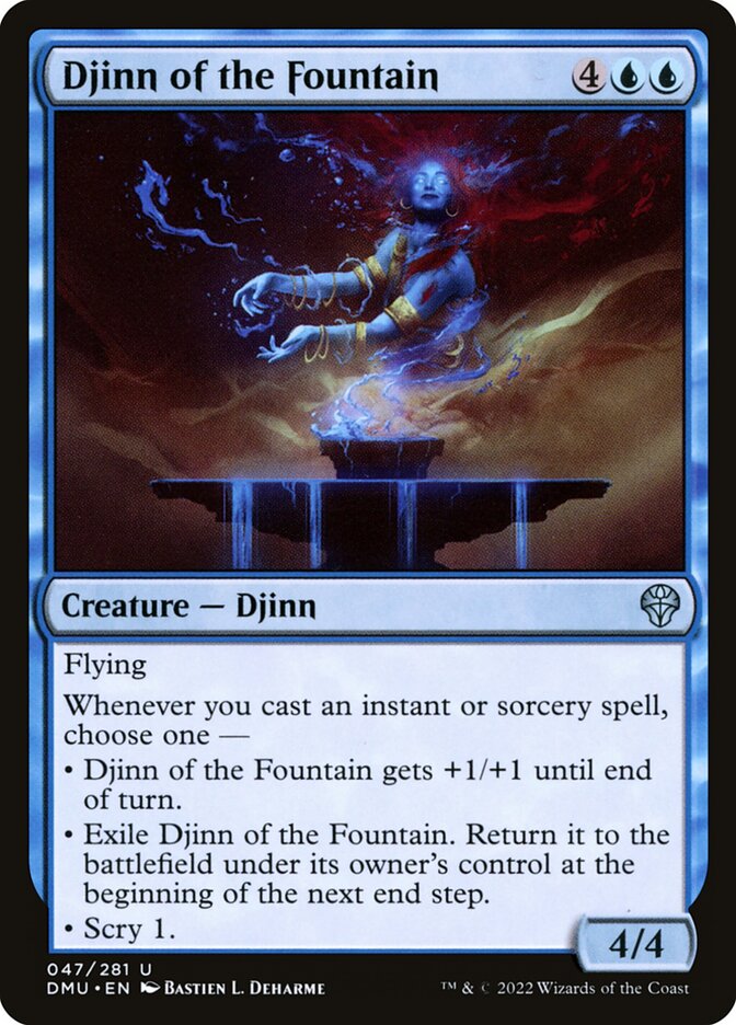 Djinn of the Fountain 47/281 (Dominaria United)  | Good Games Morley