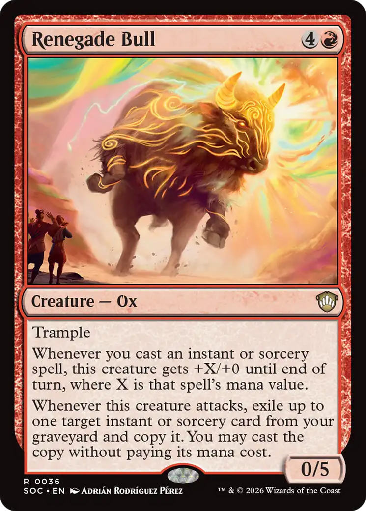 Renegade Bull [Secrets of Strixhaven Commander] | Good Games Morley