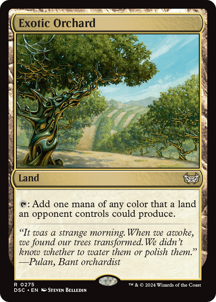 Exotic Orchard [Duskmourn: House of Horror Commander] | Good Games Morley