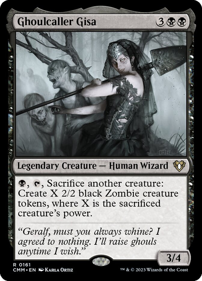 Ghoulcaller Gisa 161 (Commander Masters)  | Good Games Morley