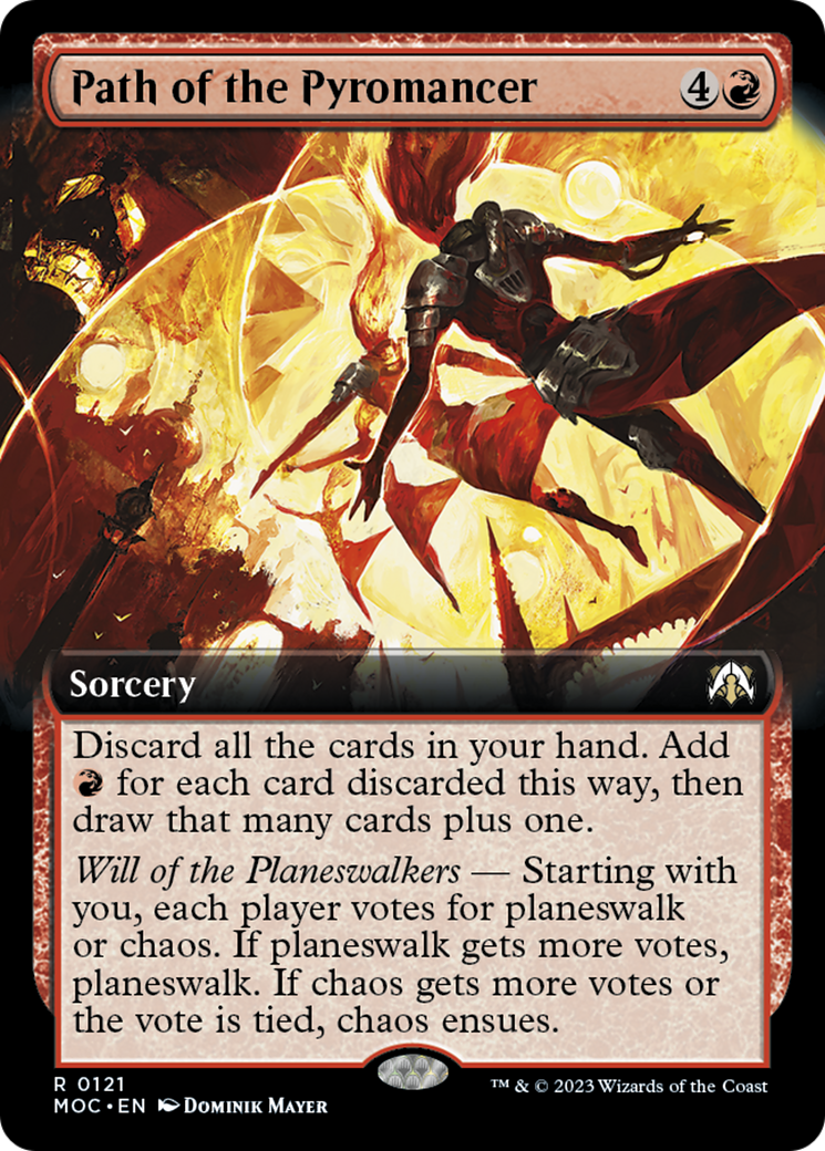 Path of the Pyromancer (Extended Art) [March of the Machine Commander] | Good Games Morley
