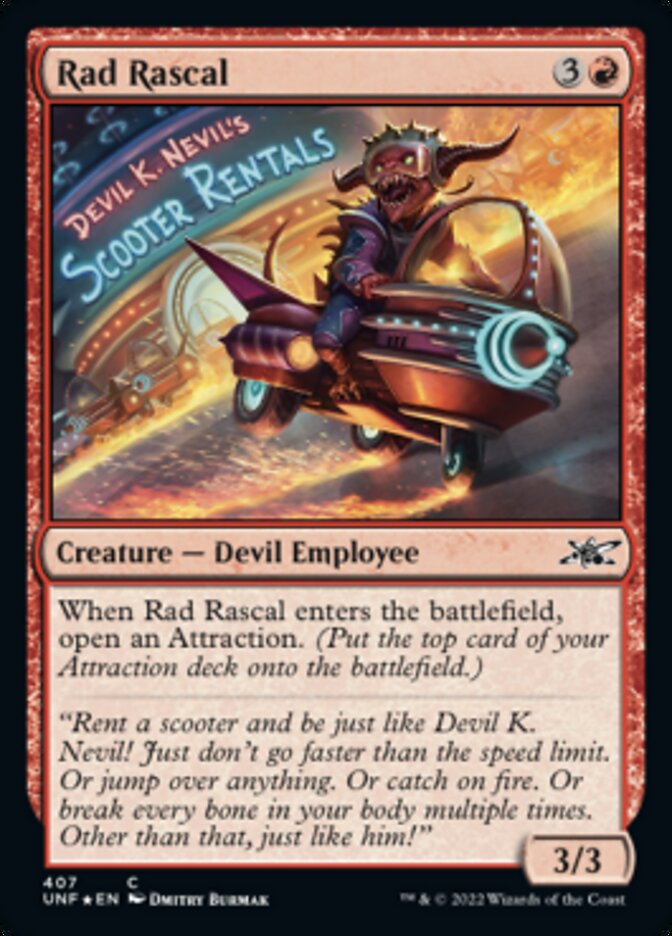 Rad Rascal (Galaxy Foil) [Unfinity] | Good Games Morley