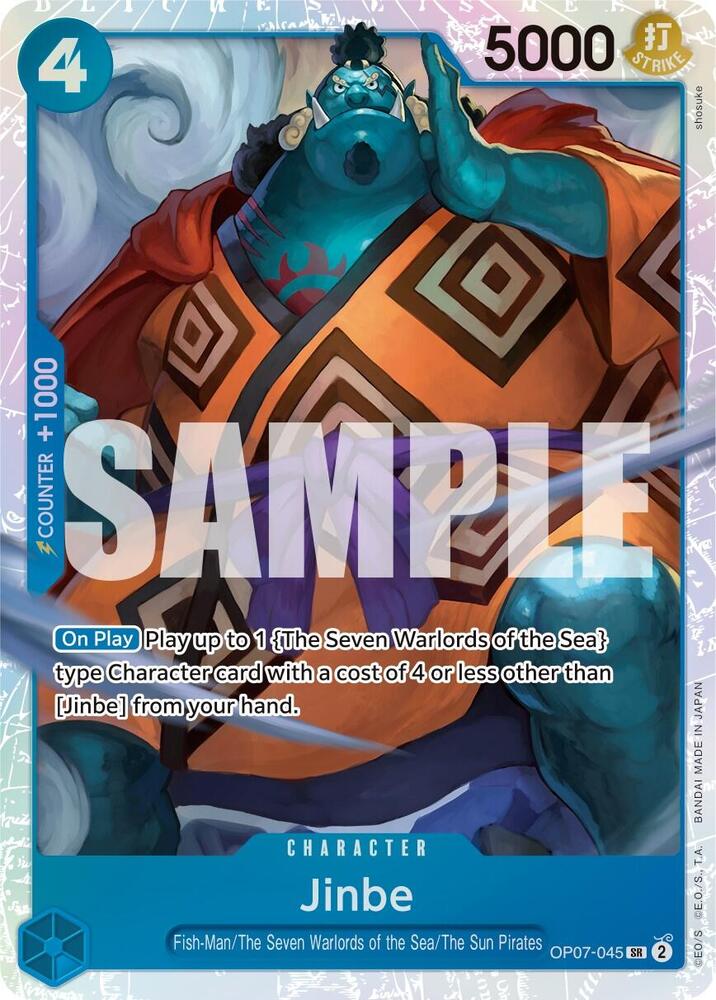 Jinbe OP07-045 (500 Years in the Future)  - Foil | Good Games Morley