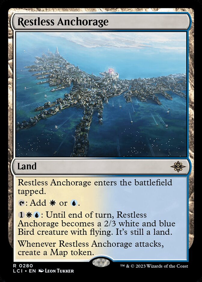 Restless Anchorage 280 (The Lost Caverns of Ixalan)  - Foil | Good Games Morley