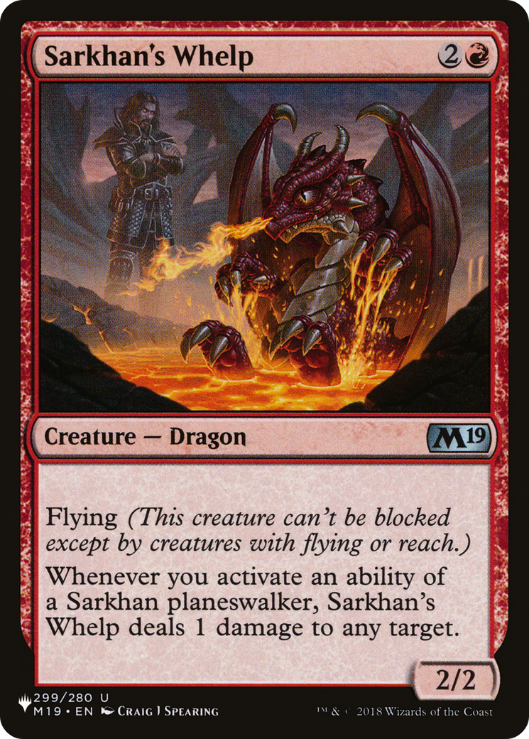 Sarkhan's Whelp [The List] | Good Games Morley