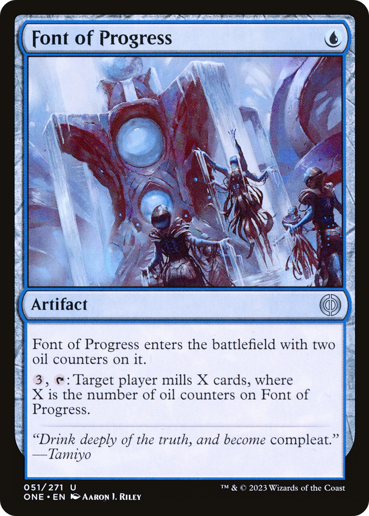 Font of Progress [Phyrexia: All Will Be One] | Good Games Morley