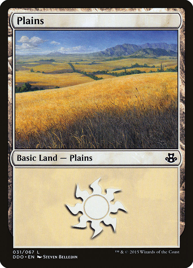 Plains (31) [Duel Decks: Elspeth vs. Kiora] | Good Games Morley