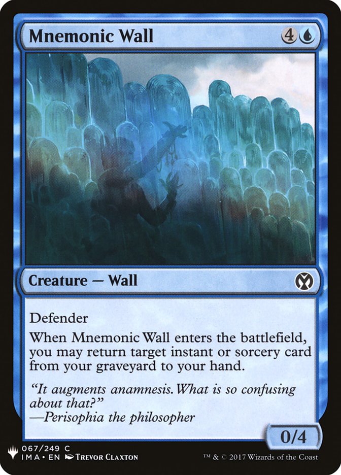 Mnemonic Wall [Mystery Booster] | Good Games Morley