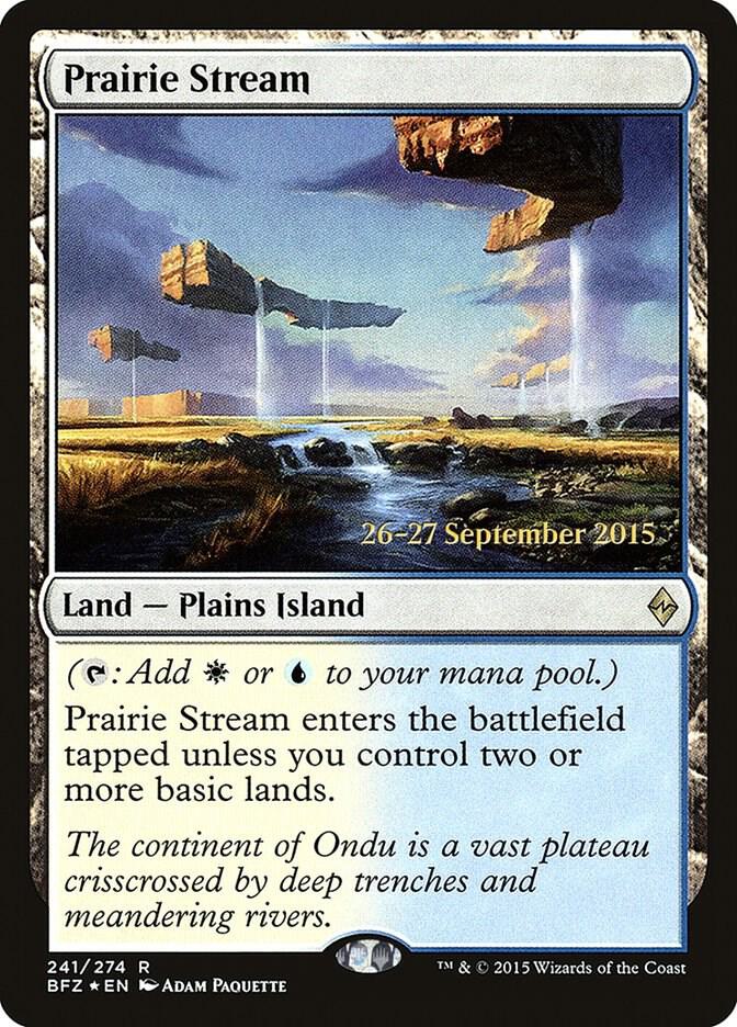 Prairie Stream 241s/90 (Prerelease Cards)  - Foil | Good Games Morley