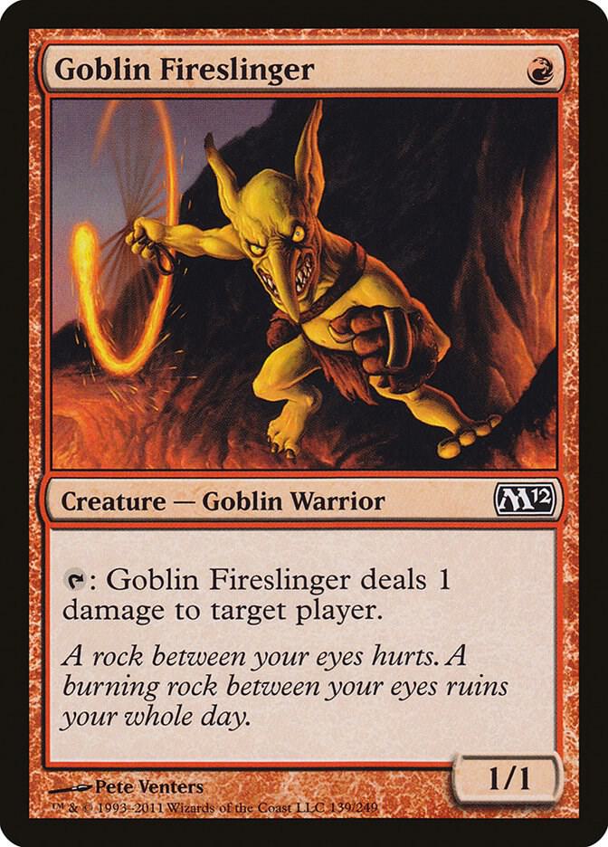 Goblin Fireslinger 139/249 (Magic 2012 (M12))  - Foil | Good Games Morley