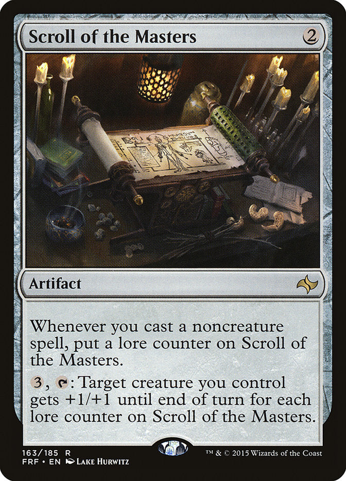 Scroll of the Masters 163/185 (Fate Reforged)  | Good Games Morley