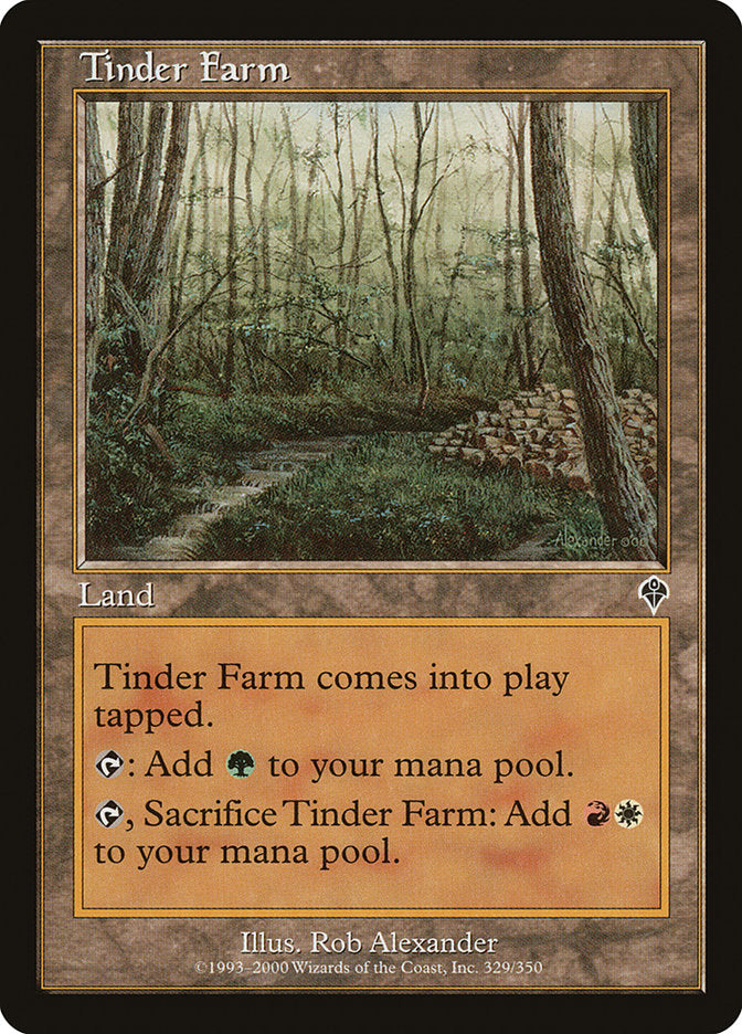 Tinder Farm 329/350 (Invasion)  | Good Games Morley