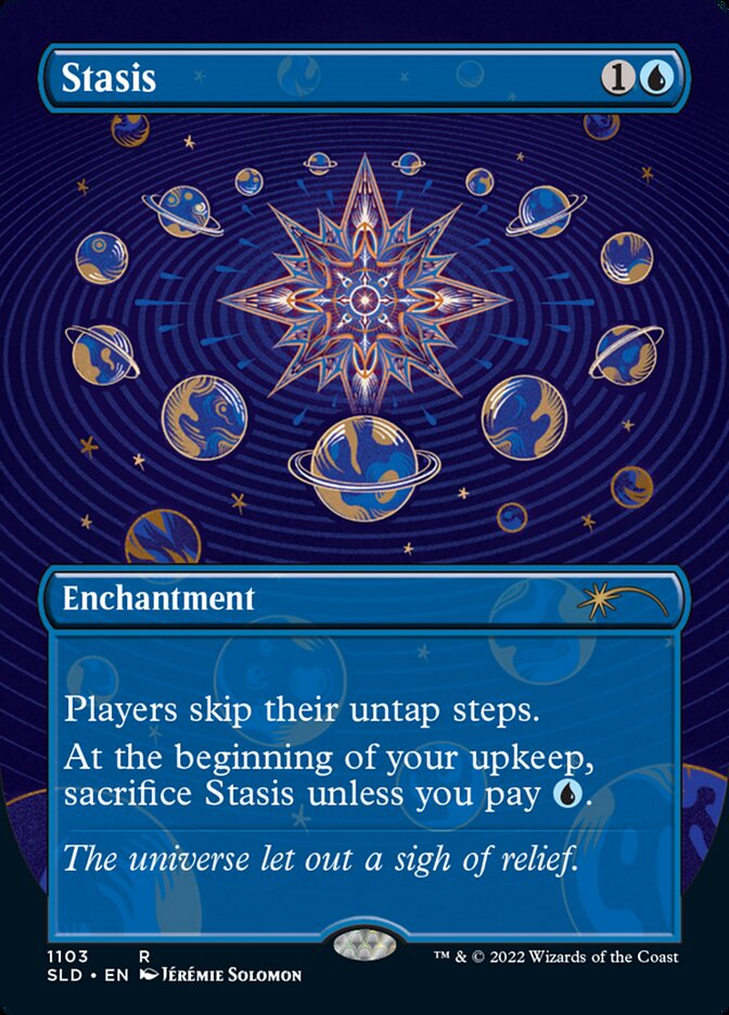 Stasis (Borderless) [Secret Lair Drop Series] | Good Games Morley