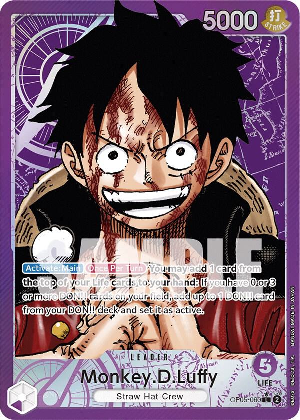 Monkey.D.Luffy OP05-060 (Awakening of the New Era)  - Alternate Art Foil | Good Games Morley