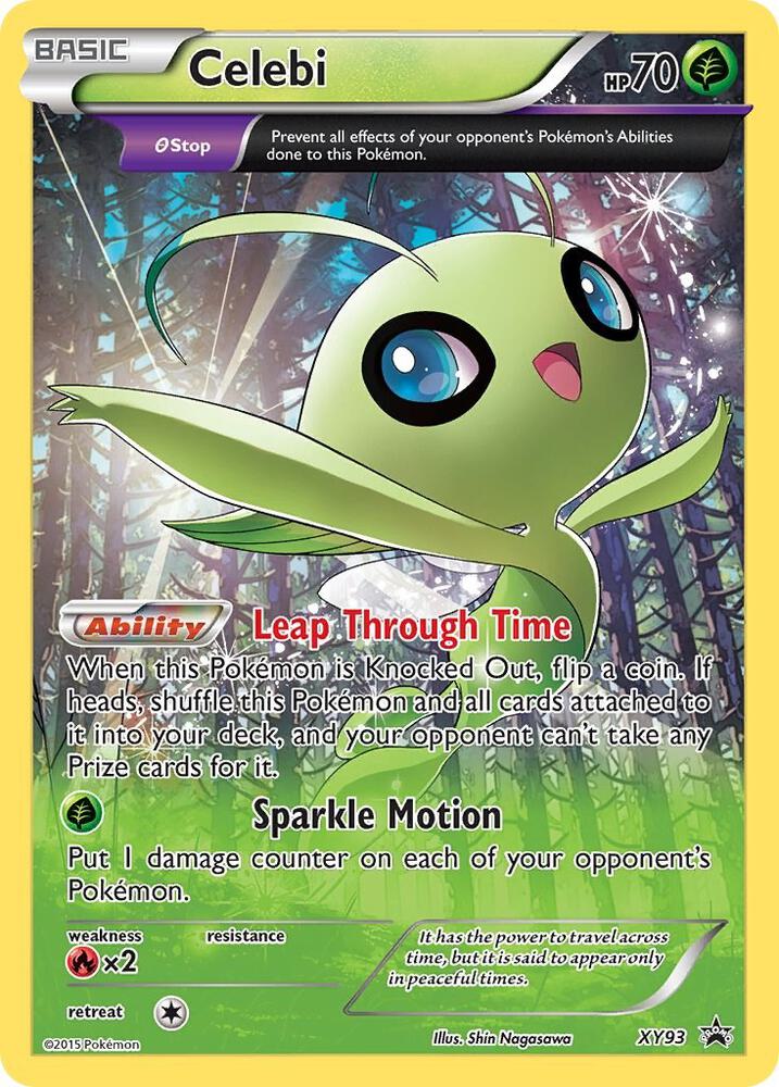 Celebi XY93 (XY Promos)  - Holofoil | Good Games Morley