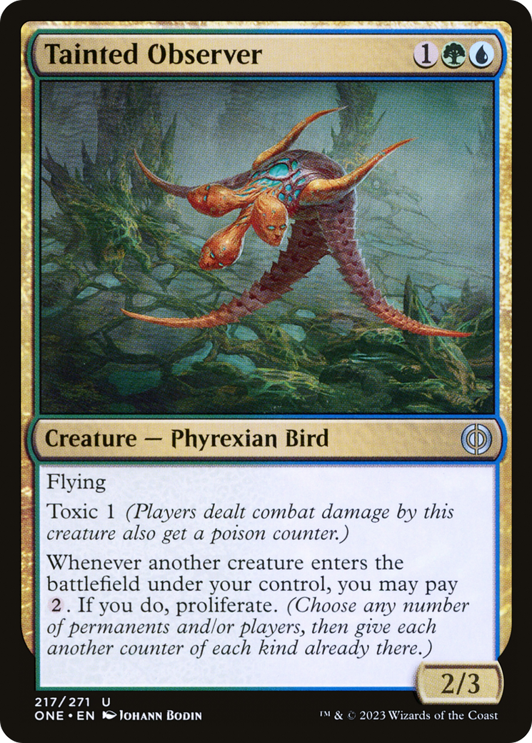 Tainted Observer [Phyrexia: All Will Be One] | Good Games Morley