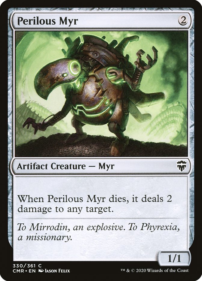 Perilous Myr 330 (Commander Legends)  - Foil | Good Games Morley