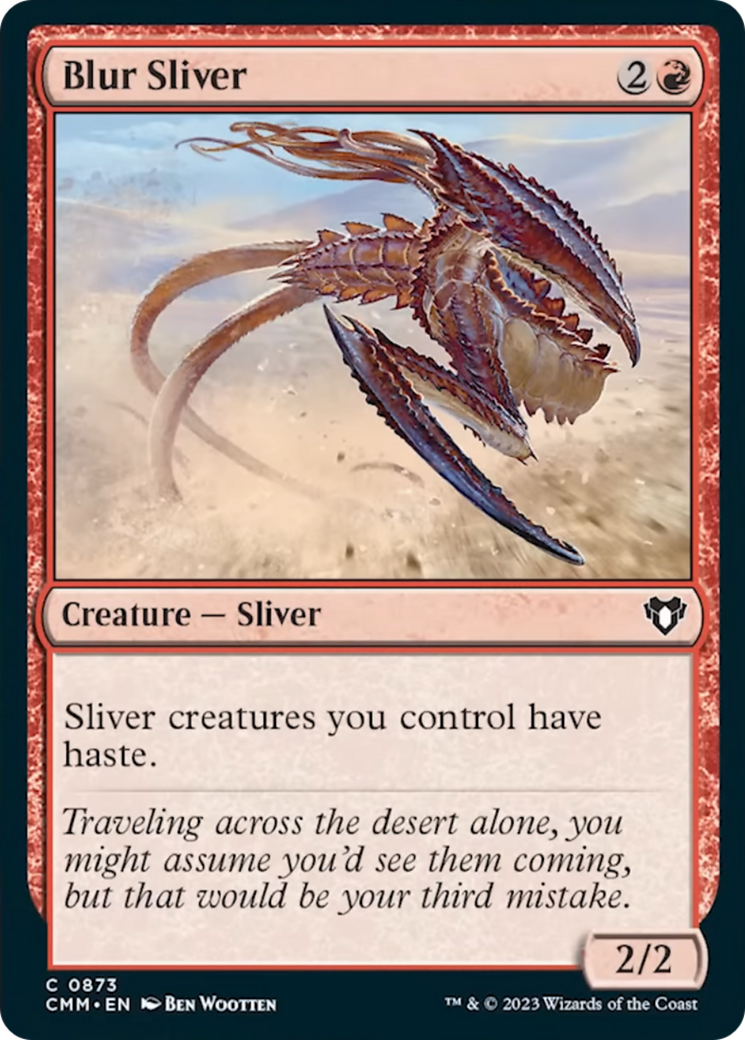 Blur Sliver [Commander Masters] | Good Games Morley