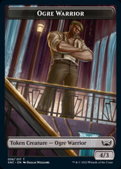 Ogre Warrior // Angel Double-Sided Token [Streets of New Capenna Tokens] | Good Games Morley