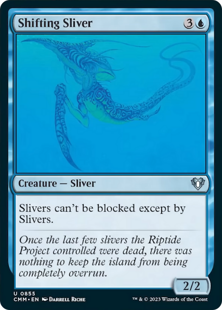 Shifting Sliver [Commander Masters] | Good Games Morley